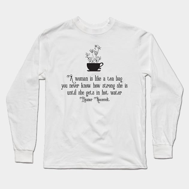 Eleanor Long Sleeve T-Shirt by christinamedeirosdesigns